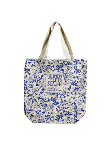 Canvas Tote Bag Delft Blue