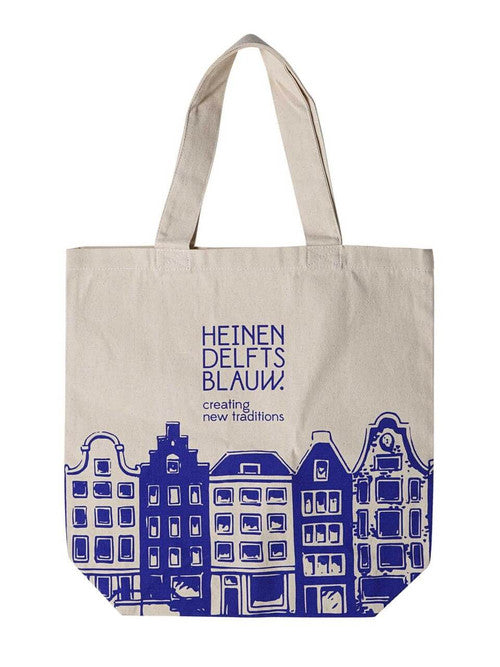 Canvas Tote Bag Delft Blue