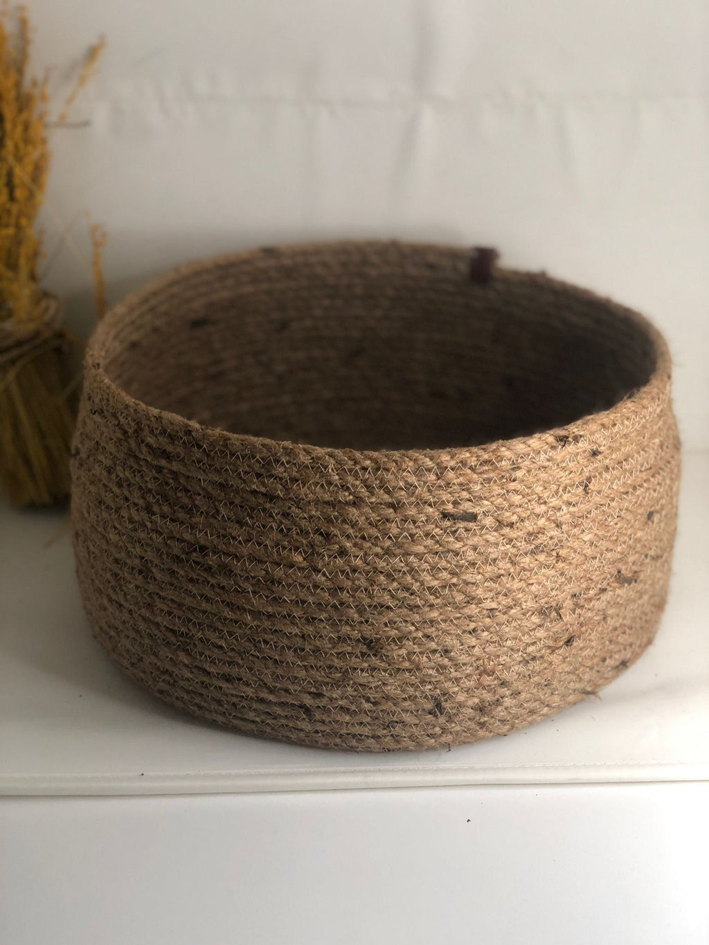 Baby Changing Basket with Pad, Change Table Basket, Handmade Jute Change Bassinet, Changing Pad, Optional Diaper Storage Boxes