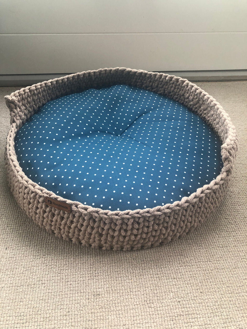 Cat Dog Basket; Pet basket; Environmental Friendly Handmade Cat & Dog Bed