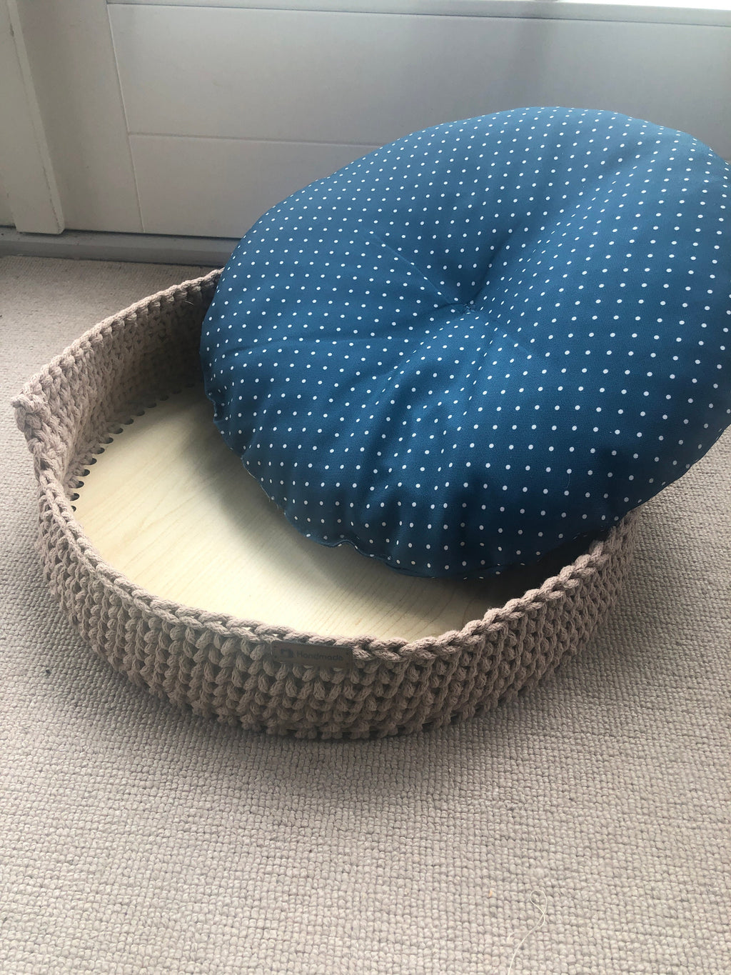 Cat Dog Basket; Pet basket; Environmental Friendly Handmade Cat & Dog Bed