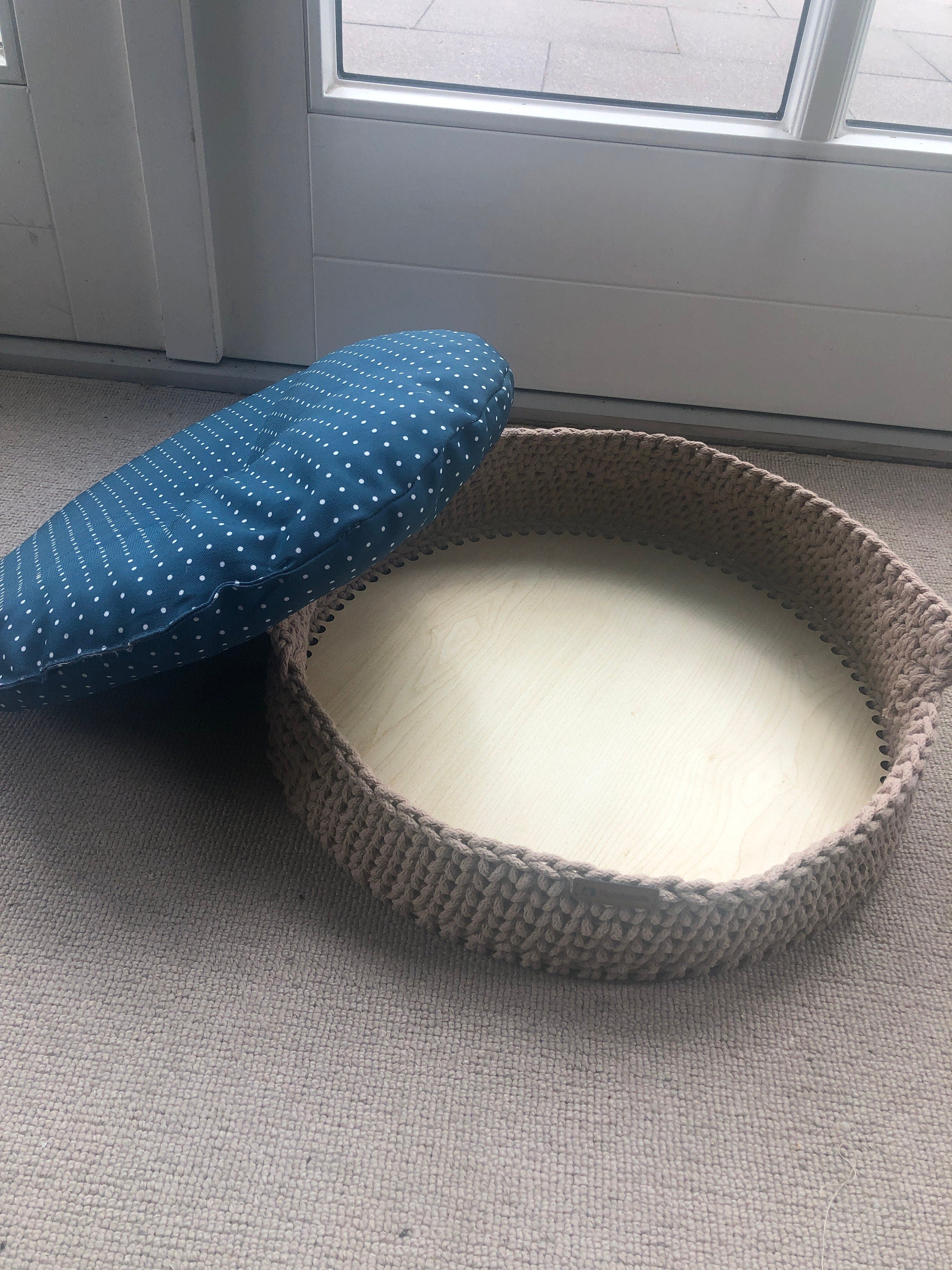 Cat Dog Basket; Pet basket; Environmental Friendly Handmade Cat & Dog Bed