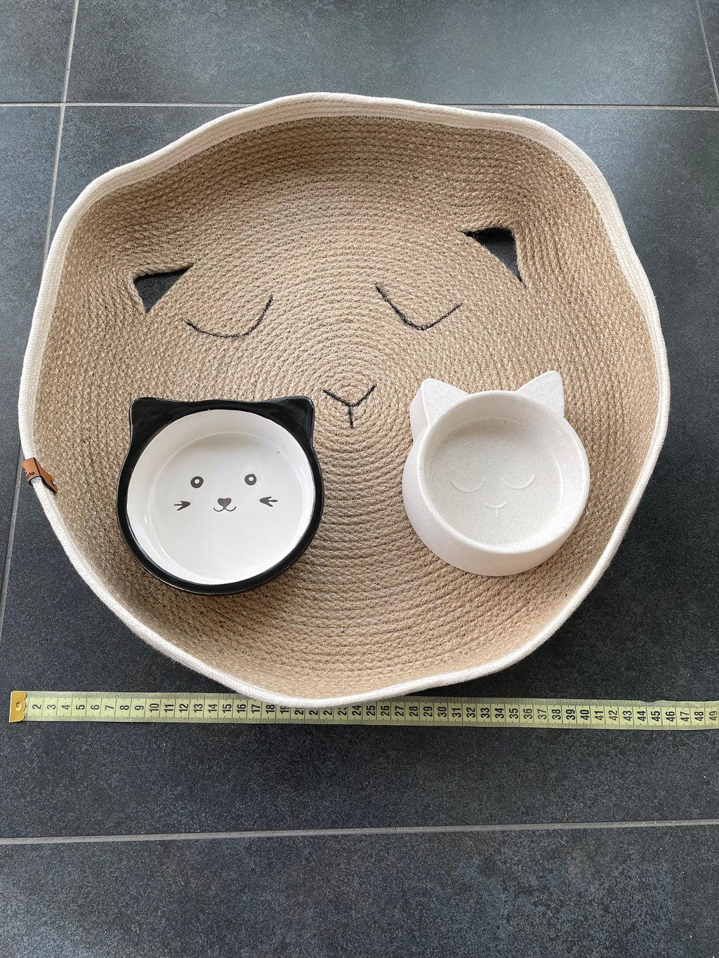 Cat Scratcher; Handmade Jute Cat Place Mat; Cat Scratch Mat; Environmental Friendly Cat Food Bowl Mat; Cat Furniture