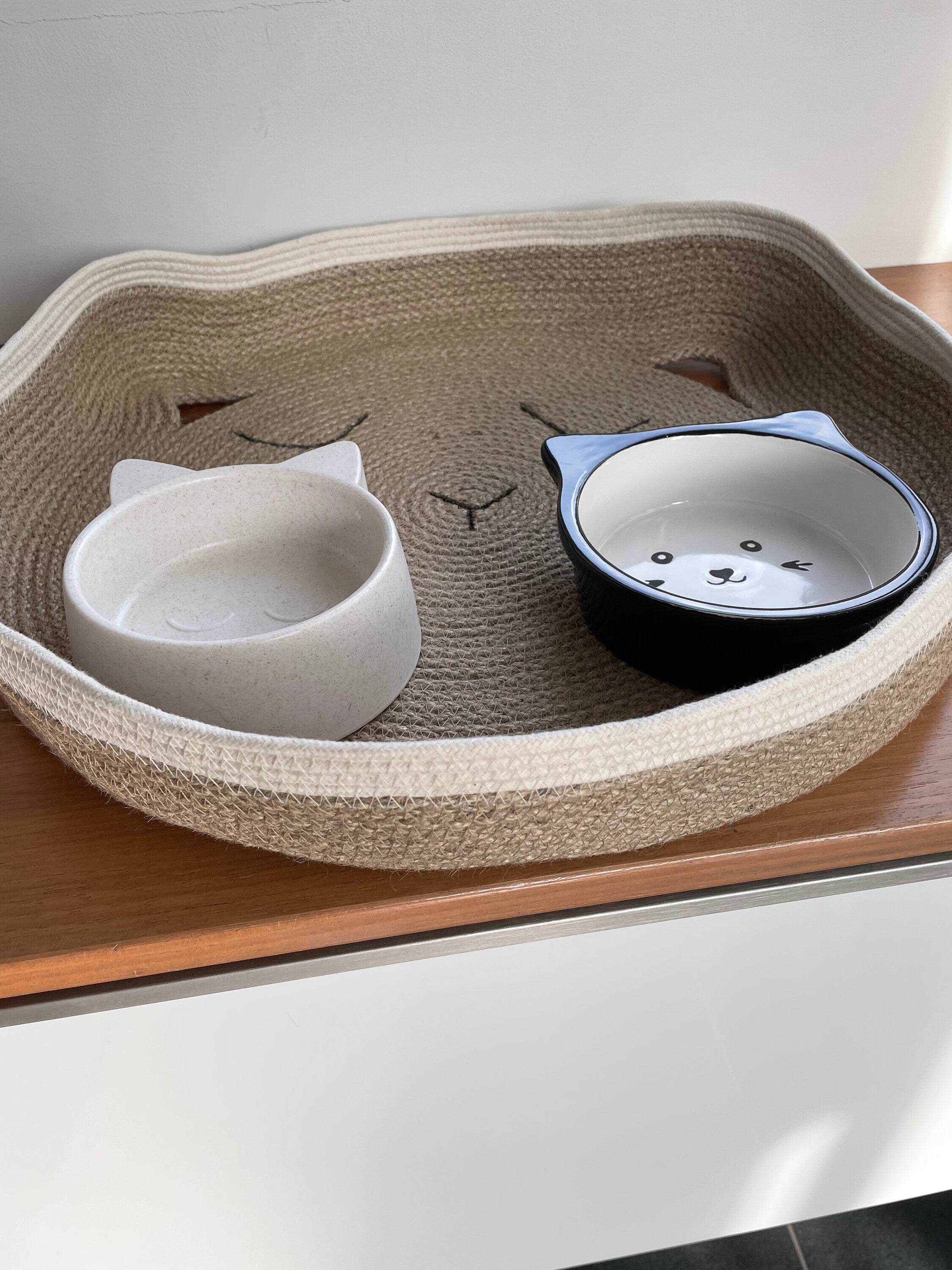 Cat Scratcher; Handmade Jute Cat Place Mat; Cat Scratch Mat; Environmental Friendly Cat Food Bowl Mat; Cat Furniture