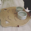 Cat Scratcher; Handmade Jute Cat Place Mat; Cat Scratching Mat; Environmental Friendly Cat Food Bowl Mat; Pet Basket; Cat Furniture