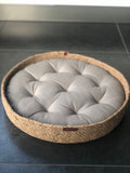 Cat and Dog Bed; Cat Dog Basket; Round Pet basket; Environmental Friendly Handmade Jute Cat & Dog Bed