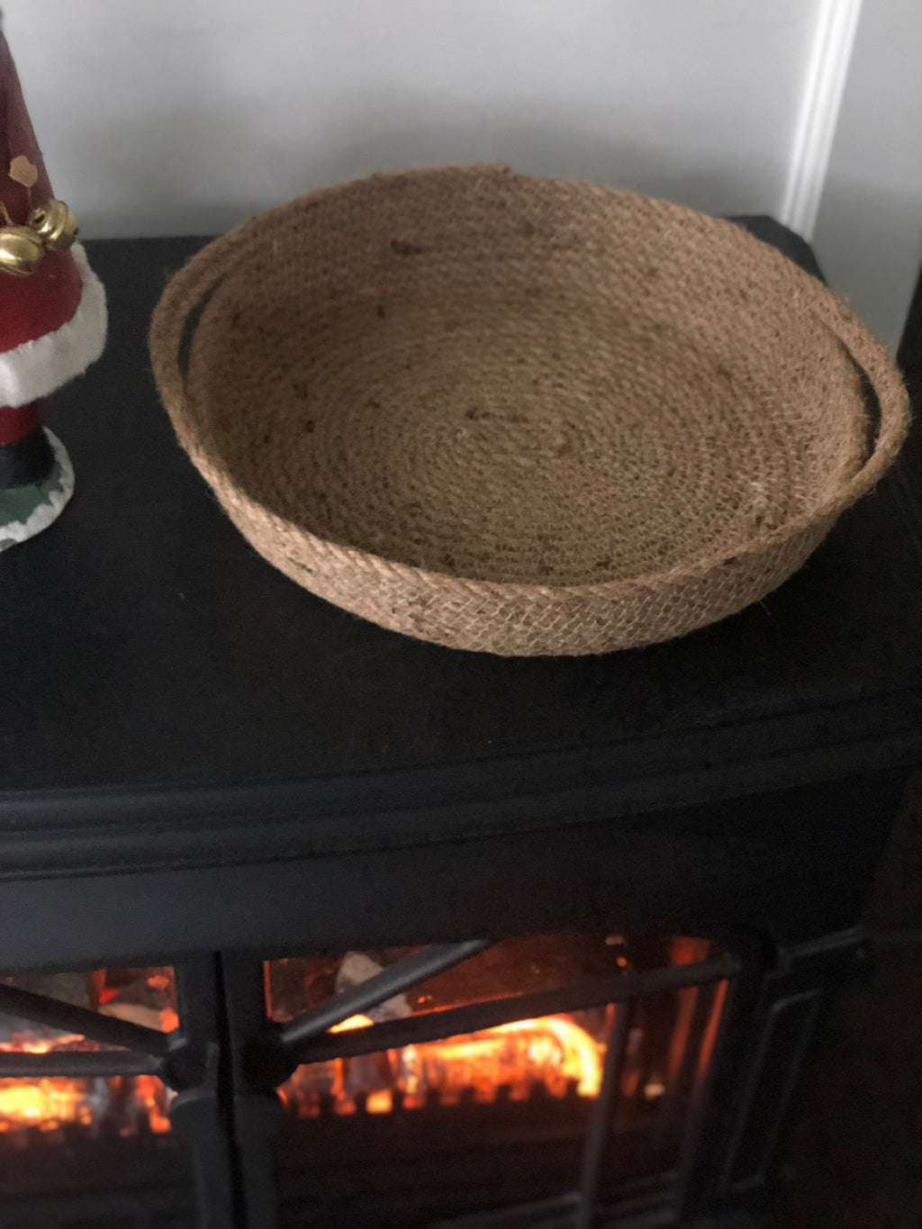 Decor Jute Tray Handmade for Living room, Office or Kitchen; Boho Tray; Coffee Table Tray; Decorative Tray; Trays for decor