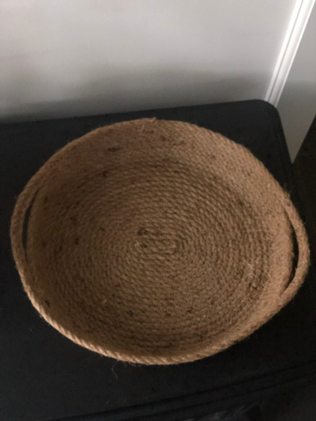 Decor Jute Tray Handmade for Living room, Office or Kitchen; Boho Tray; Coffee Table Tray; Decorative Tray; Trays for decor