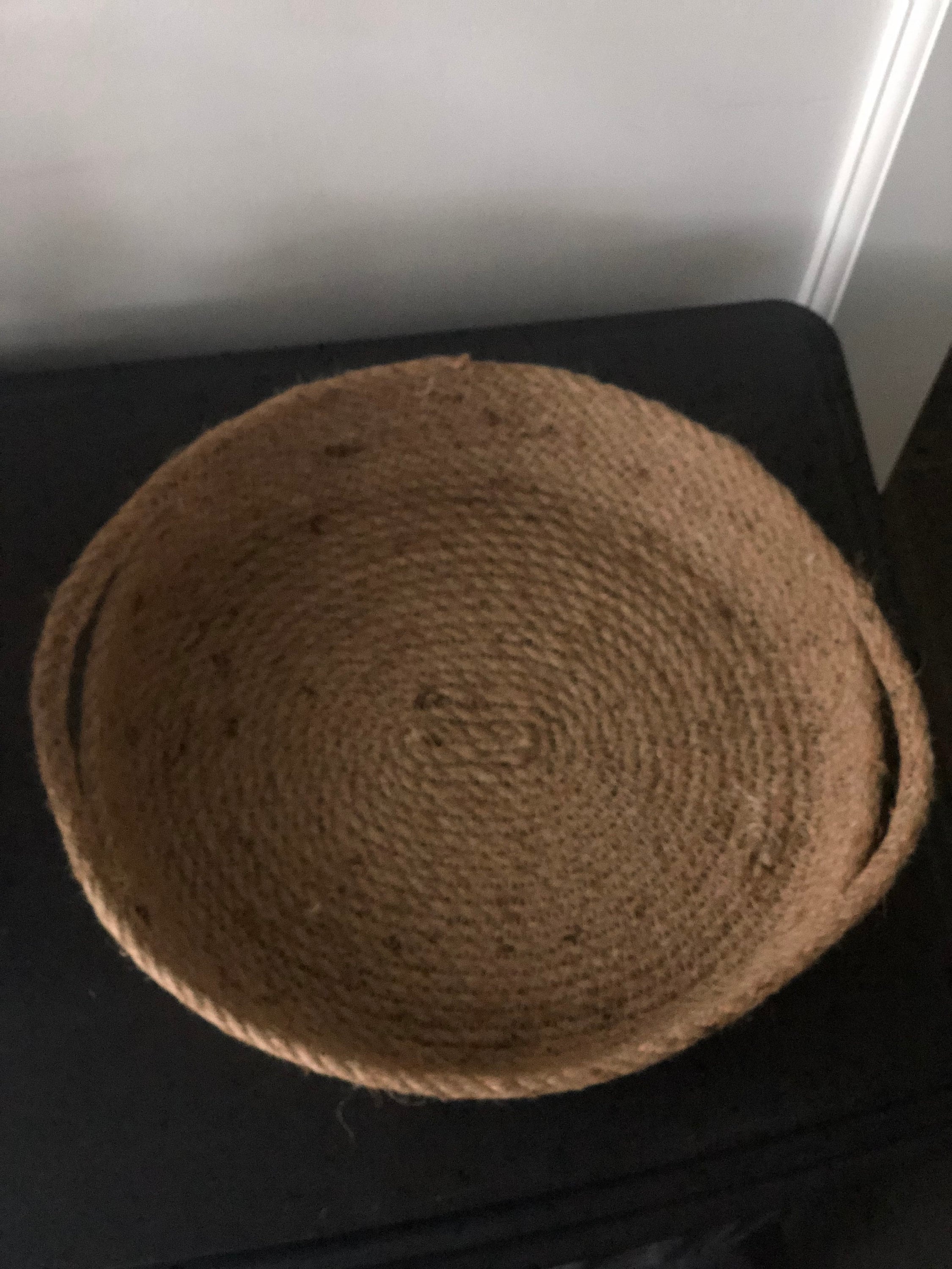 Decor Jute Tray Handmade for Living room, Office or Kitchen; Boho Tray; Coffee Table Tray; Decorative Tray; Trays for decor