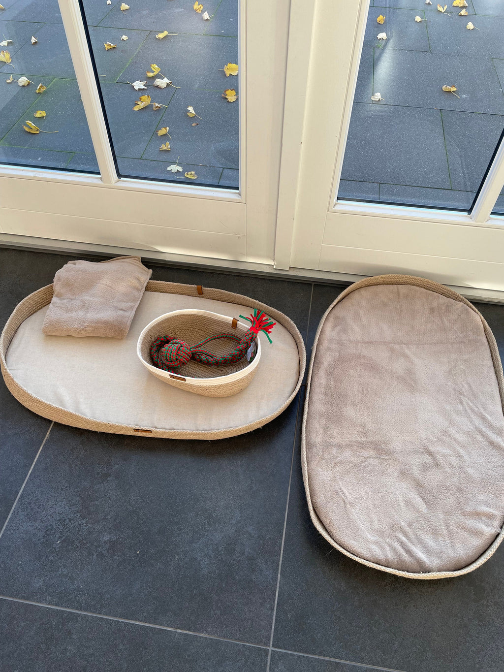 Dog Bed; Cat Dog Basket; Big Pet basket; Big Dog Bed; Environmental Friendly Handmade Jute Cat & Dog Bed