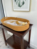 Exclusive Baby Changing Basket; Available in 45 Different Colour; Wood Bottom and Cotton Frame; Change Pad; Baby Basket; Baby Shower Gift