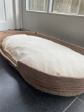 Exclusive Wide Model Cat and Dog Bed; Cat Dog Basket; Pet basket; Environmental Friendly Handmade Jute Cat & Dog Bed