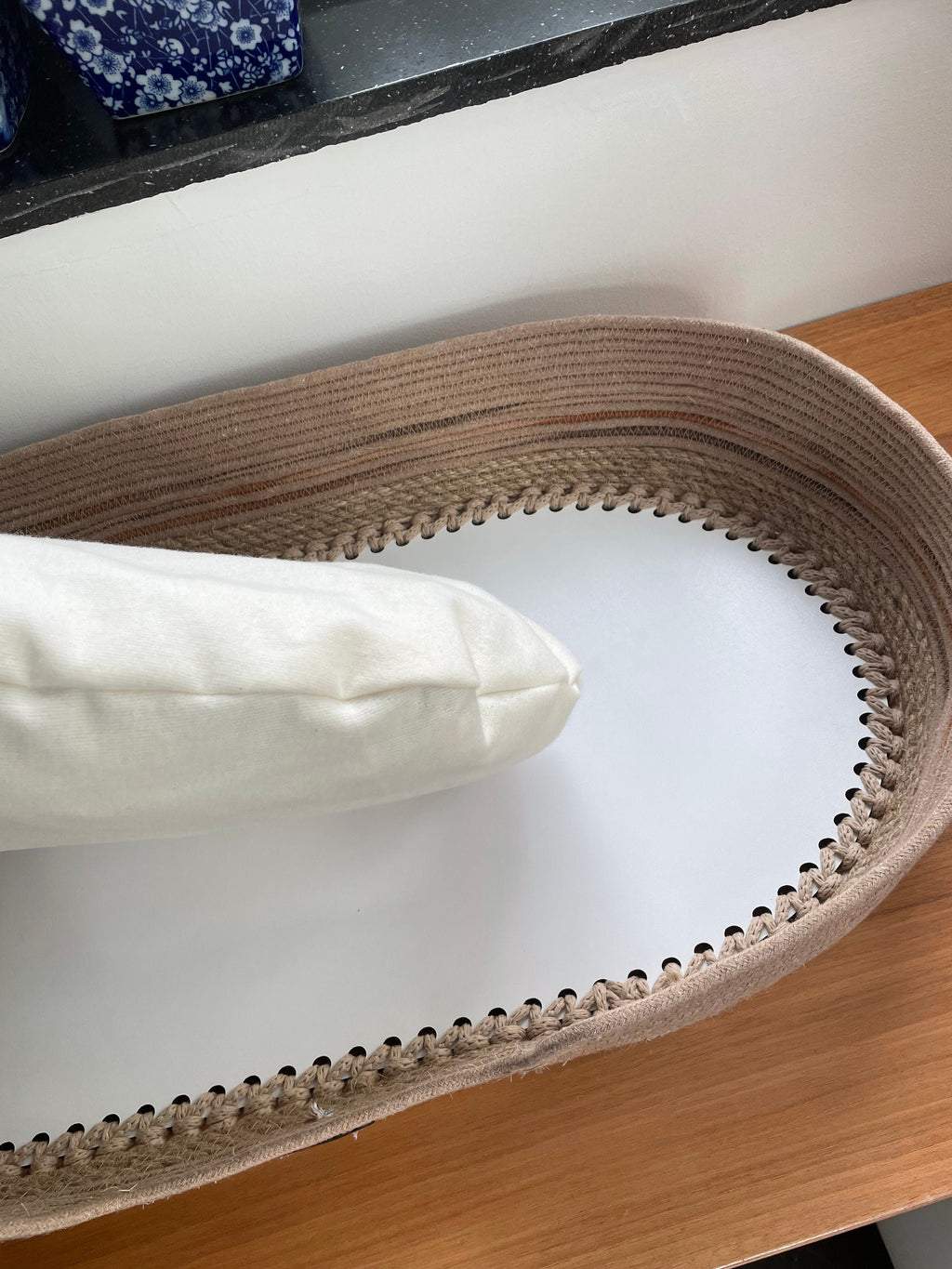 Exclusive Wide Model Cat and Dog Bed; Cat Dog Basket; Pet basket; Environmental Friendly Handmade Jute Cat & Dog Bed