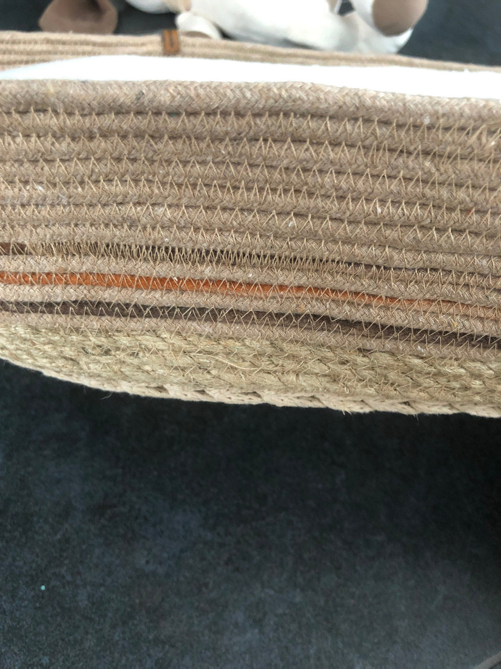 Exclusive Wide Model Cat and Dog Bed; Cat Dog Basket; Pet basket; Environmental Friendly Handmade Jute Cat & Dog Bed