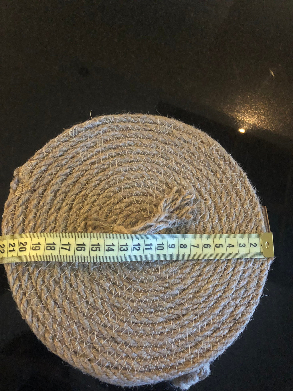 Handmade Jute Storage Basket; Kitchen Basket; Kitchen Storage; Decoration Object for Bedroom, Kitchen or Baby Room; Round Jute Giftbox