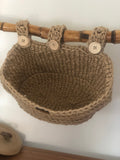 Hang Basket for Pets; Cat Dog Hang Basket; Pet Basket; Decoration Object for Bathroom, Balcony, Kitchen or Children's Room