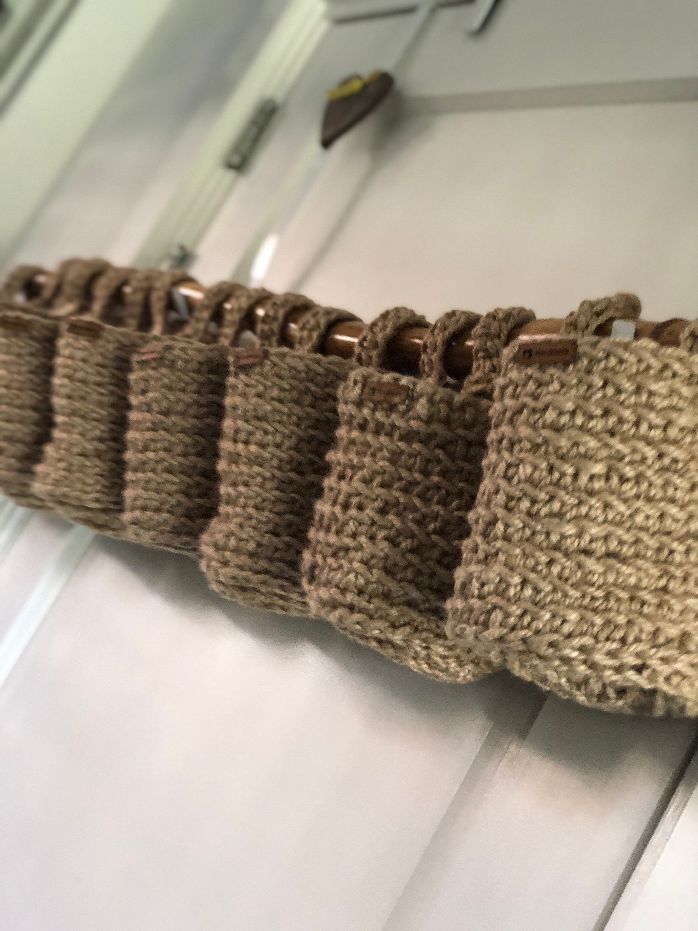 Hanging Basket Set of 2 pieces Made of Jute Rope; Baby Shower or Mother's Day Gift; Decoration Object for Bathroom and Kitchen