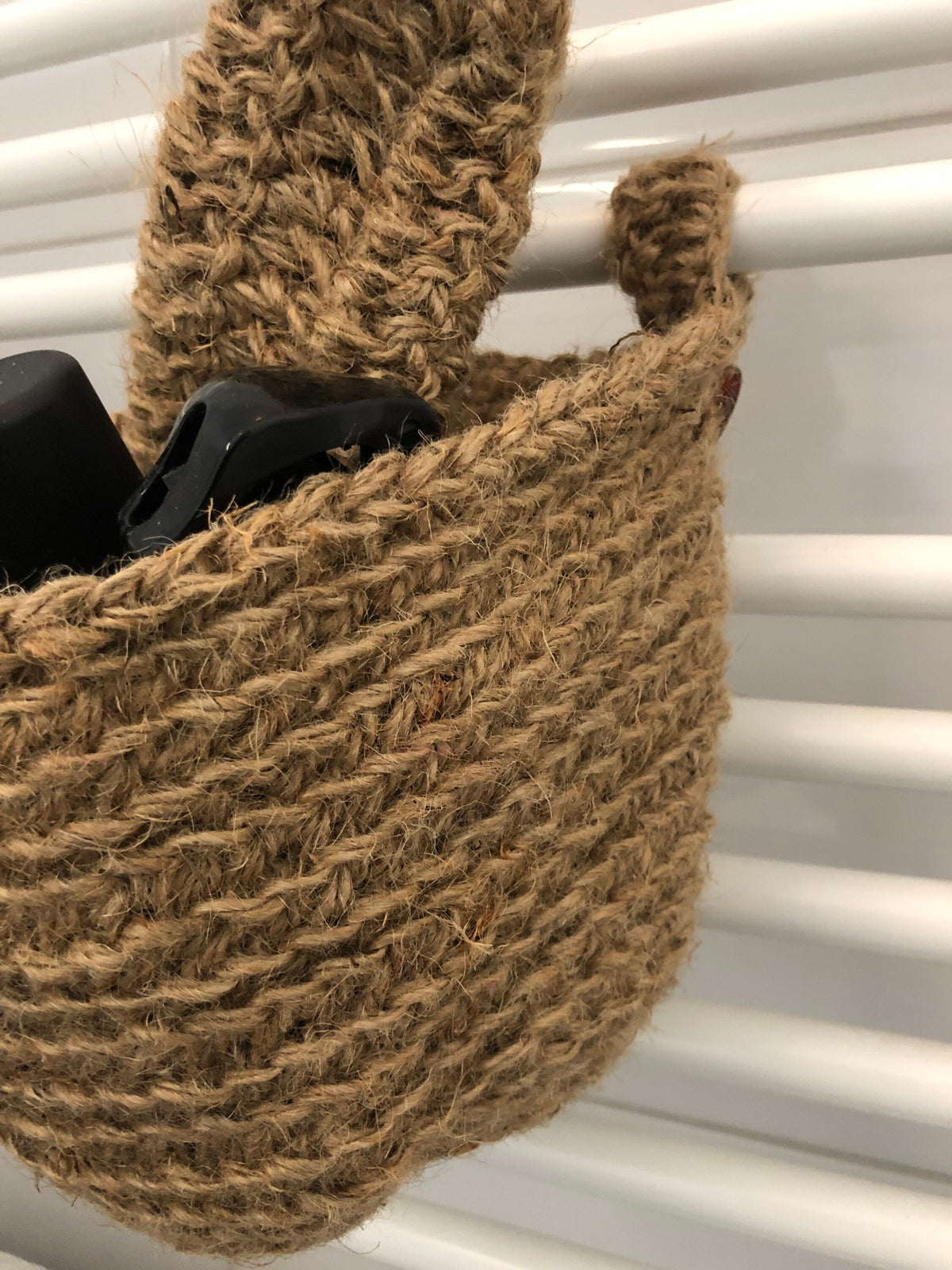 Hanging Storage Baskets; Two Identical Jute Kitchen Baskets; Vegetable Basket; Multi Purpose BOHO Basket