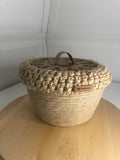 Multipurpose Basket; Gift Basket; Diaper Caddy Box; Caddy; Nursery Room Baby Basket; Decoration Object for Bedroom, Kitchen or Baby Room