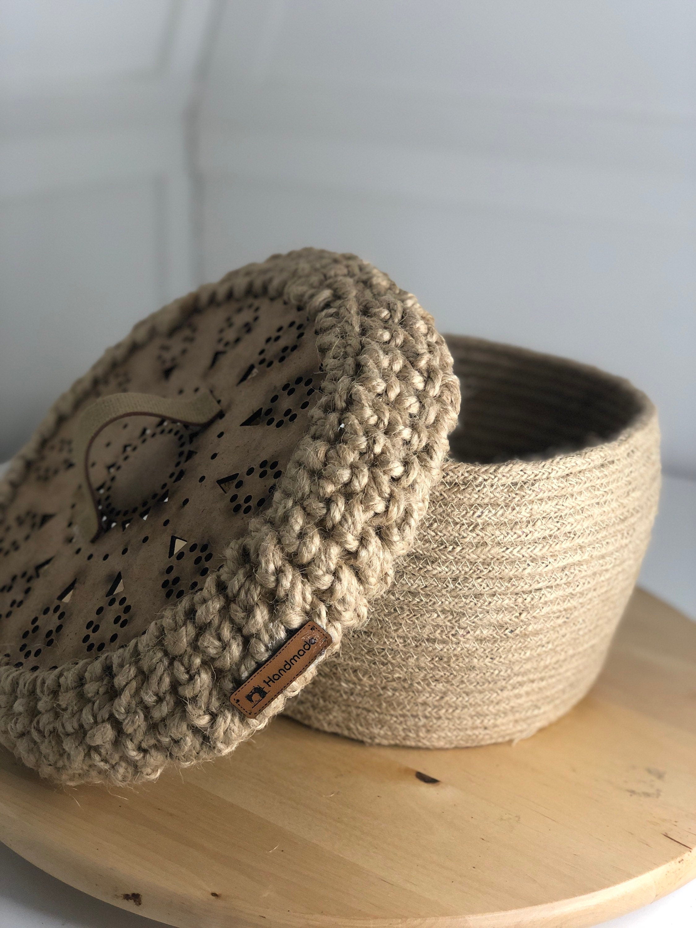 Multipurpose Basket; Gift Basket; Diaper Caddy Box; Caddy; Nursery Room Baby Basket; Decoration Object for Bedroom, Kitchen or Baby Room