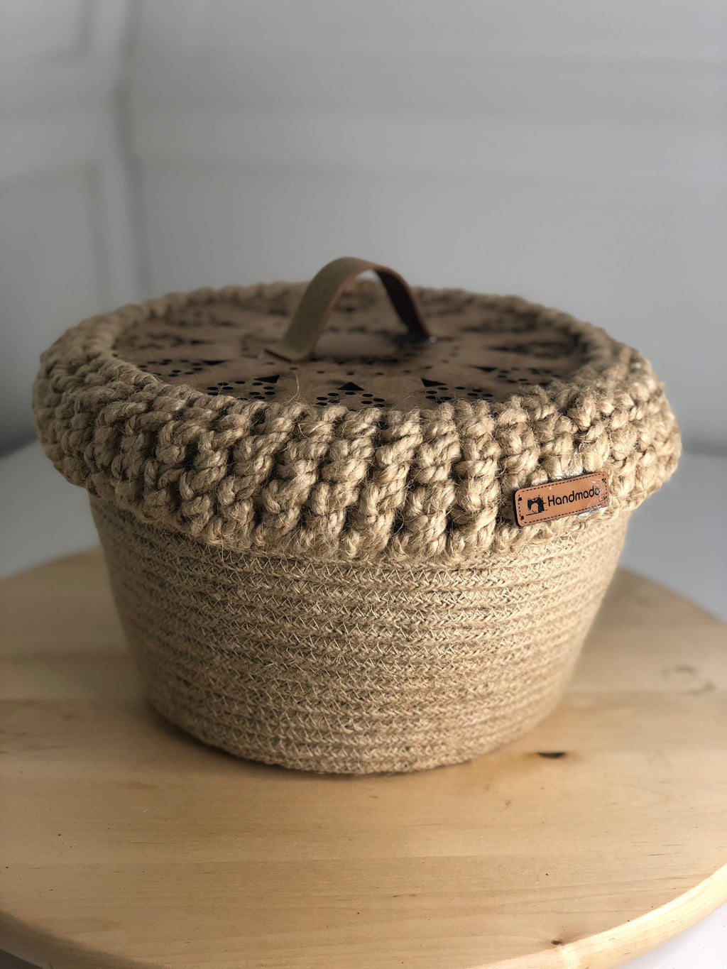 Multipurpose Basket; Gift Basket; Diaper Caddy Box; Caddy; Nursery Room Baby Basket; Decoration Object for Bedroom, Kitchen or Baby Room