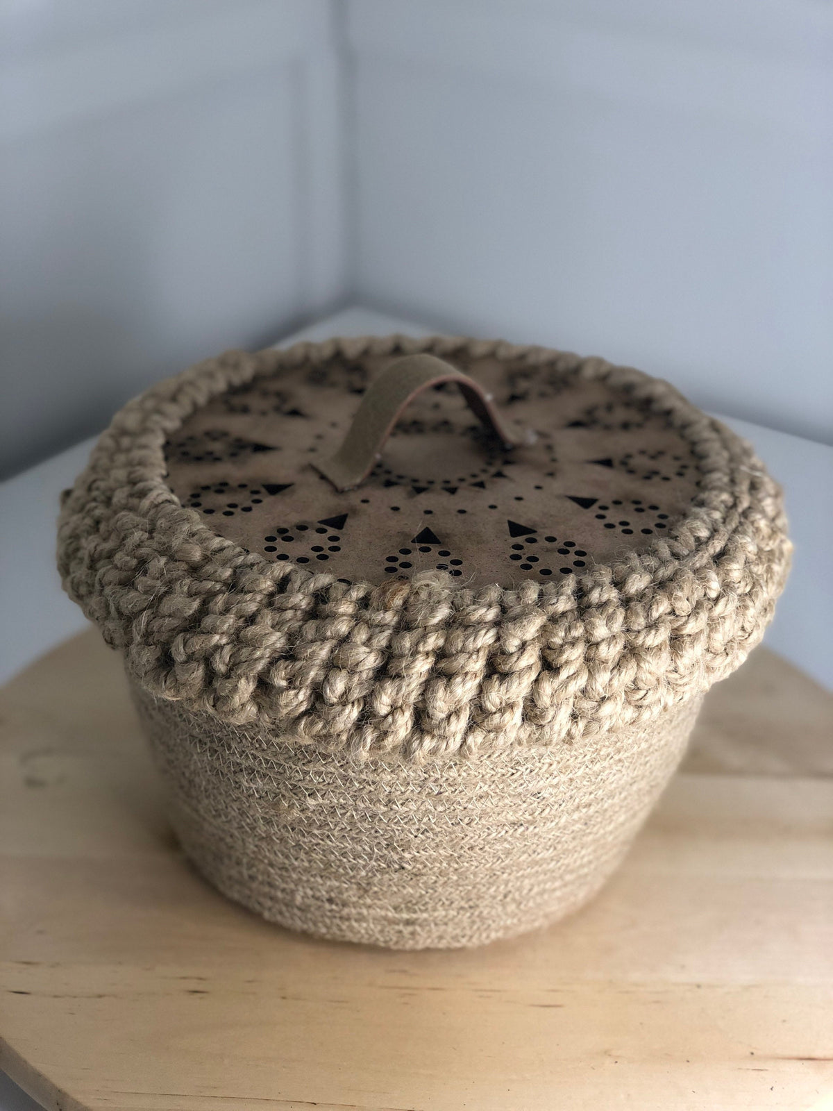 Multipurpose Basket; Gift Basket; Diaper Caddy Box; Caddy; Nursery Room Baby Basket; Decoration Object for Bedroom, Kitchen or Baby Room