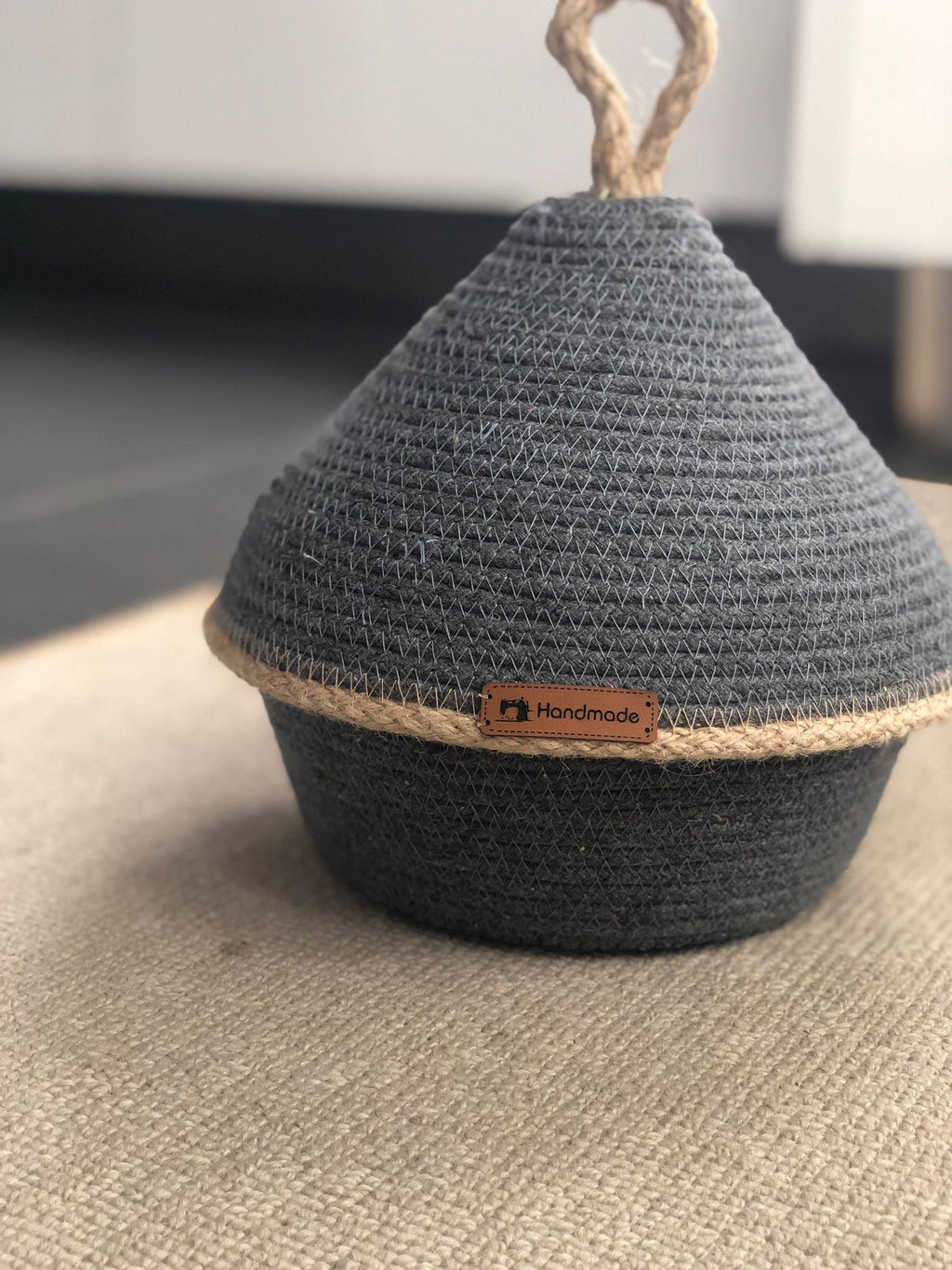 Multipurpose Basket; Gift Basket; Diaper Caddy Box; Caddy; Nursery Room Baby Basket; Decoration Object for Bedroom, Kitchen or Baby Room