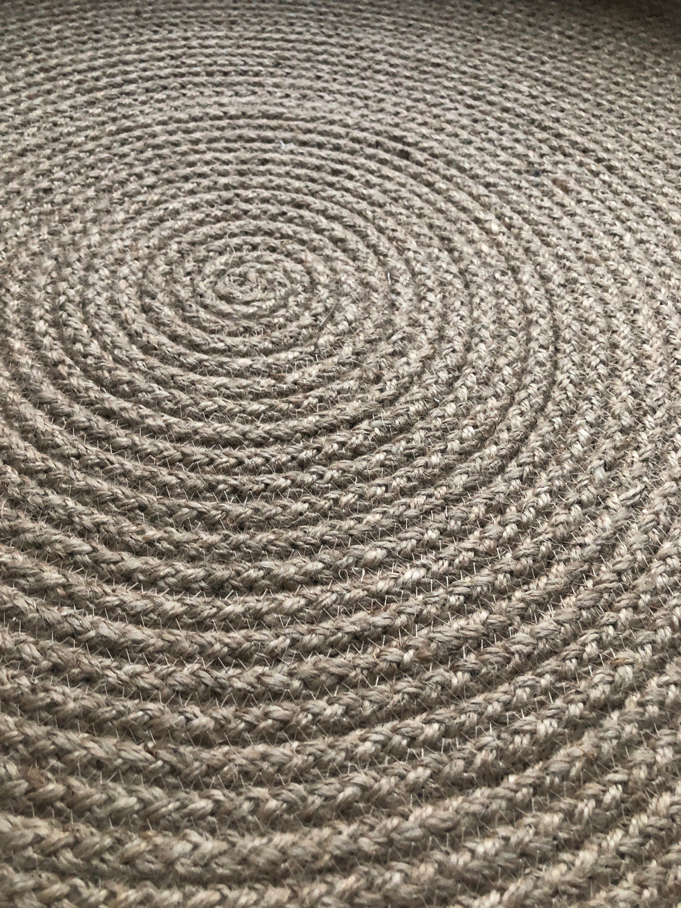 XL Dog Cat Bed (70 cm - 27.5 inches) Cat and Dog Bed; Cat Dog Basket; Pet basket; Environmental Friendly Handmade Jute Cat & Dog Bed