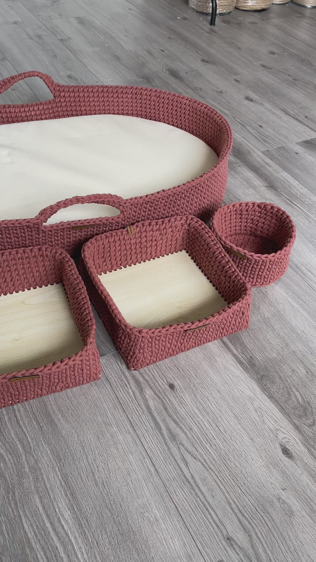 XXL Baby Changing Basket Available in 45 Different Colour; Suitable to Use with Other Changers; Baby Shower Gift